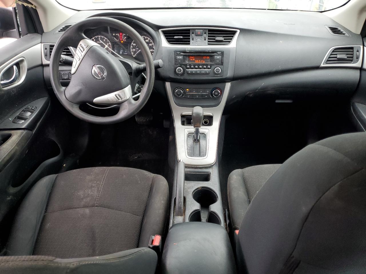 2015 Nissan Sentra VIN 3N1AB7AP0FY367081 Copart auction photo, front end / side damage thumbnail 8