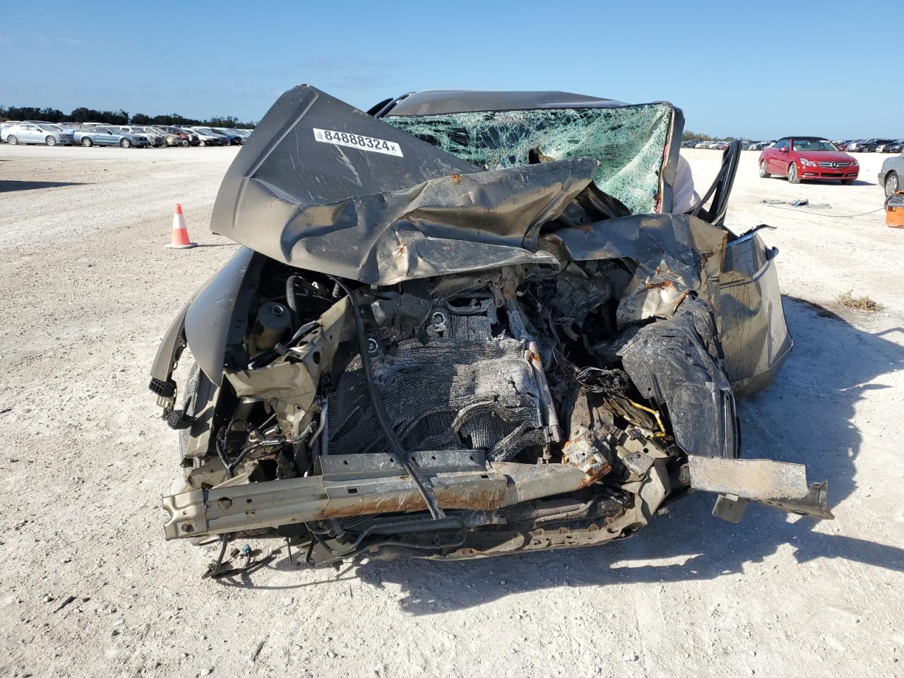 2008 Honda Accord VIN 1HGCP25458A106869 Copart auction photo, all over damage thumbnail 5