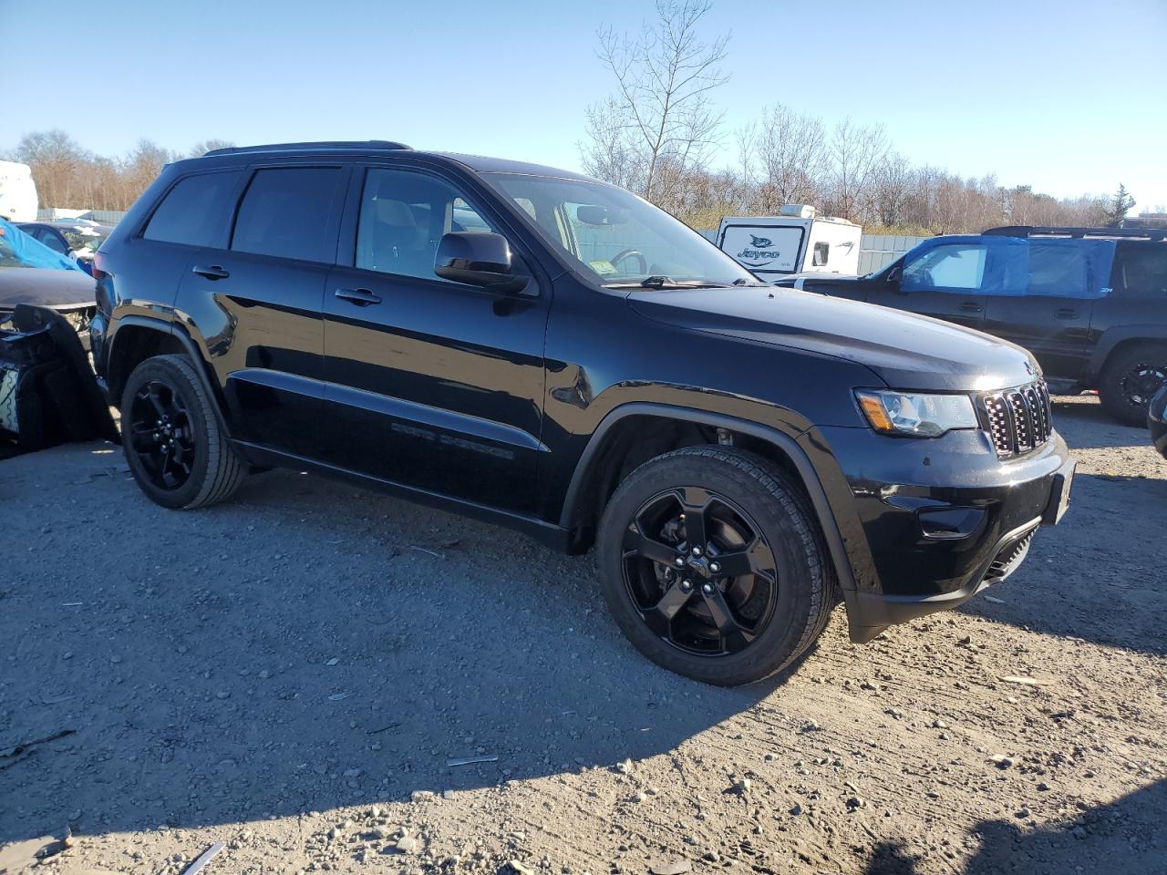 2019 Jeep Grand Cherokee VIN 1C4RJFAGXKC642259 Copart auction photo, rear end / side damage thumbnail 4