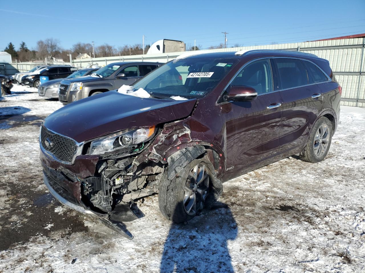 2017 KIA Sorento VIN 5XYPKDA59HG316206