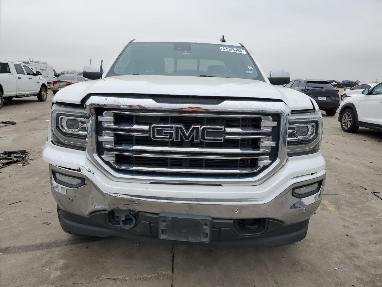 2017 GMC Sierra VIN 3GTU2NEC1HG362888 Copart auction photo, front end damage thumbnail 5