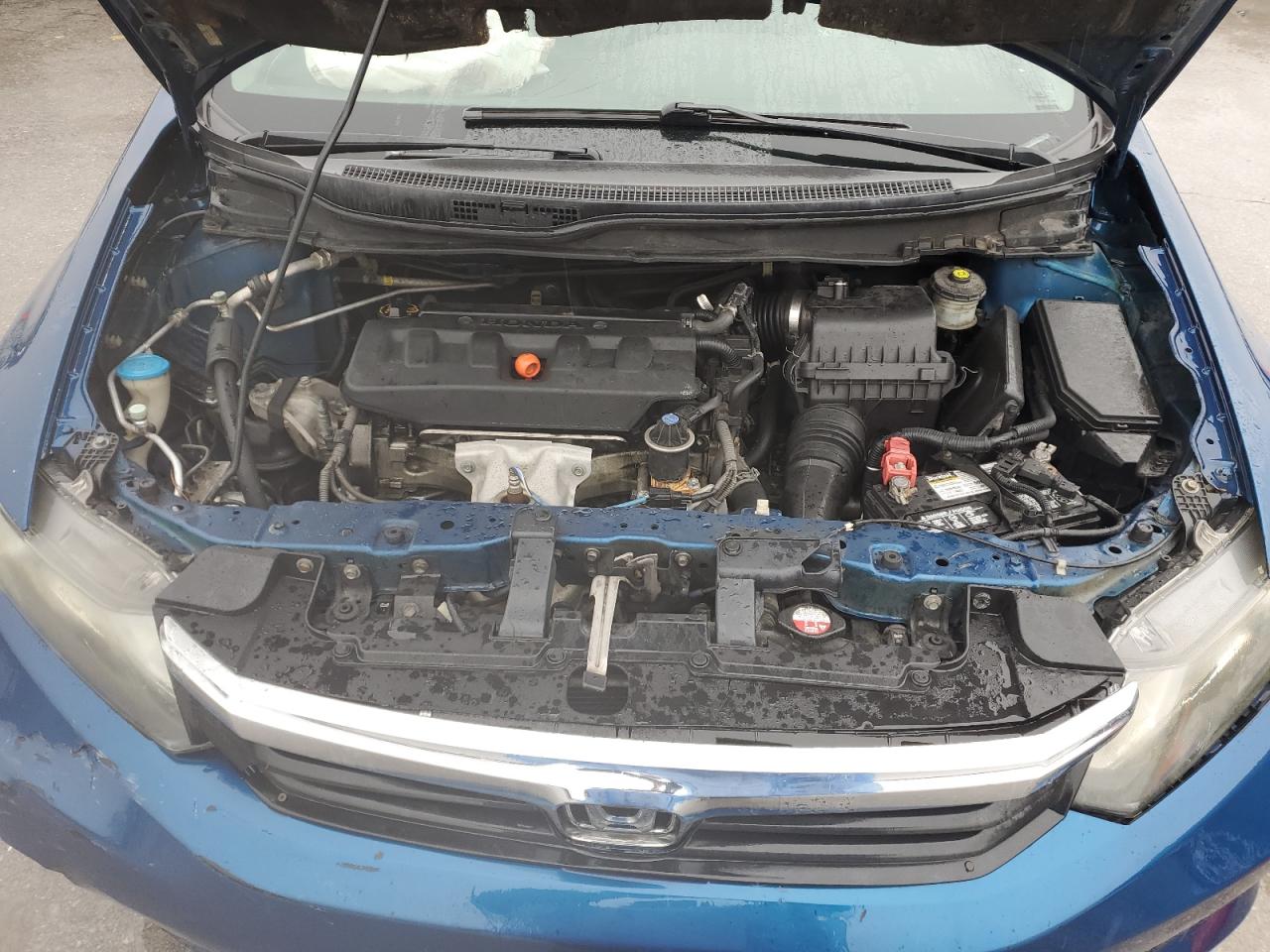 2012 Honda Civic VIN 19XFB2F99CE056102 Copart auction photo, front end damage thumbnail 13