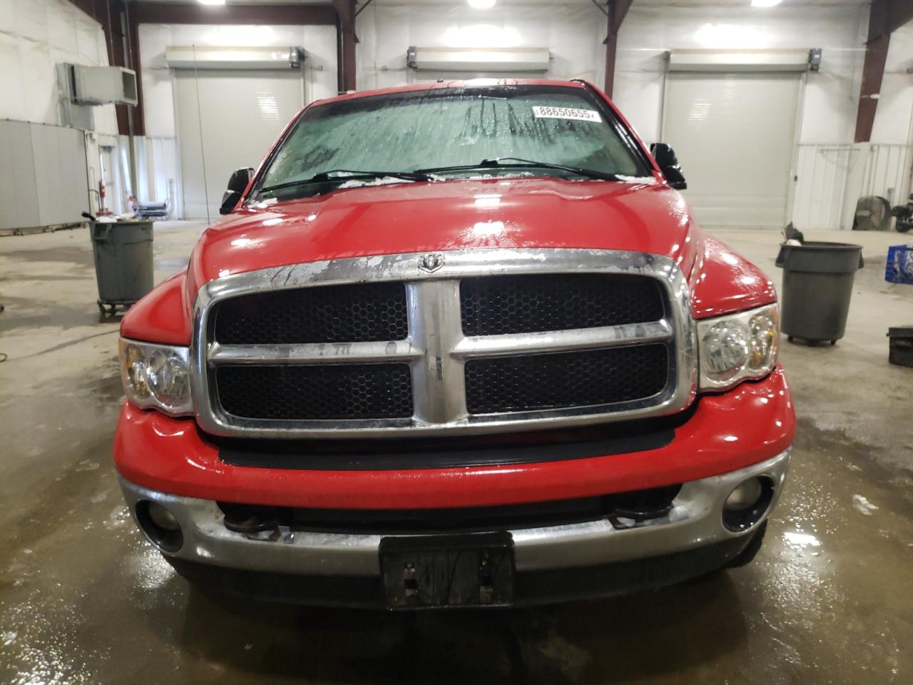 2004 Dodge RAM VIN 3D7KU28DX4G115969 Copart auction photo, side / rear end damage thumbnail 5