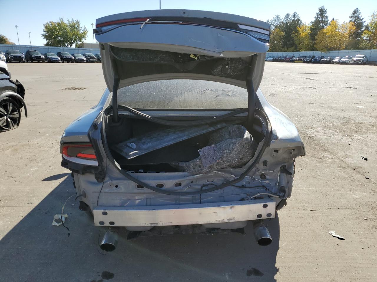 2021 Dodge Charger VIN 2C3CDXGJ2MH679140 Copart auction photo, rear end / minor dent/scratches damage thumbnail 6