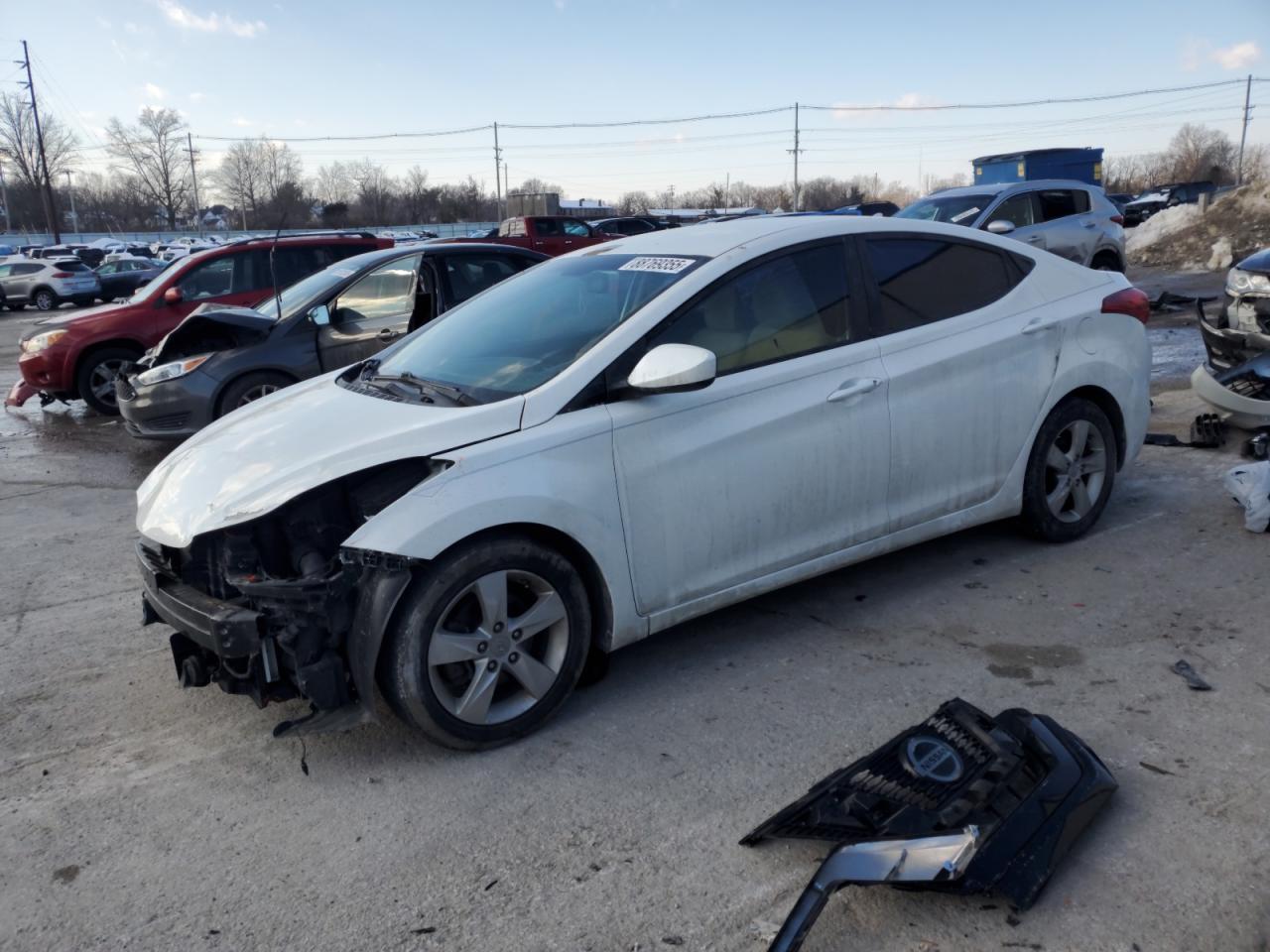 2013 Hyundai Elantra VIN 5NPDH4AE9DH160821