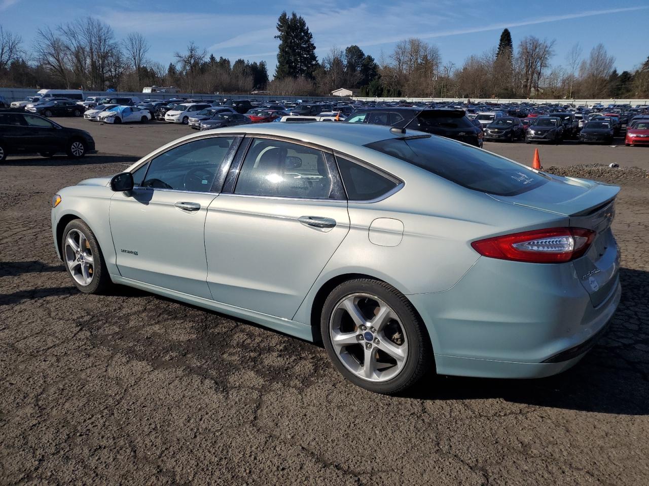 2014 Ford Fusion VIN 3FA6P0LU6ER185155 Copart auction photo, mechanical damage thumbnail 2