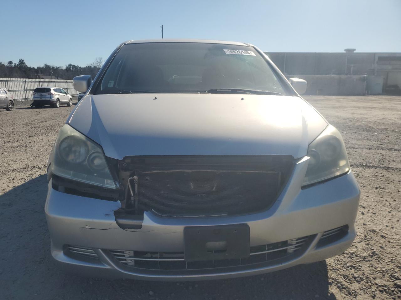 2007 Honda Odyssey VIN 5FNRL38767B431374 Copart auction photo, front end / minor dent/scratches damage thumbnail 5