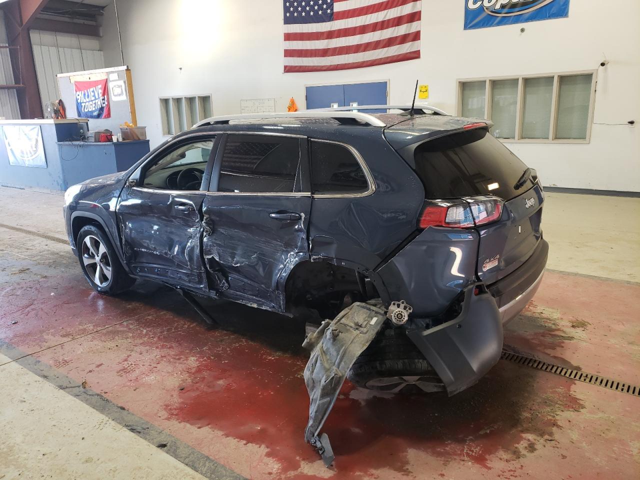 2021 Jeep Grand Cherokee VIN 1C4PJMDX3MD232732 Copart auction photo, side / rear end damage thumbnail 2