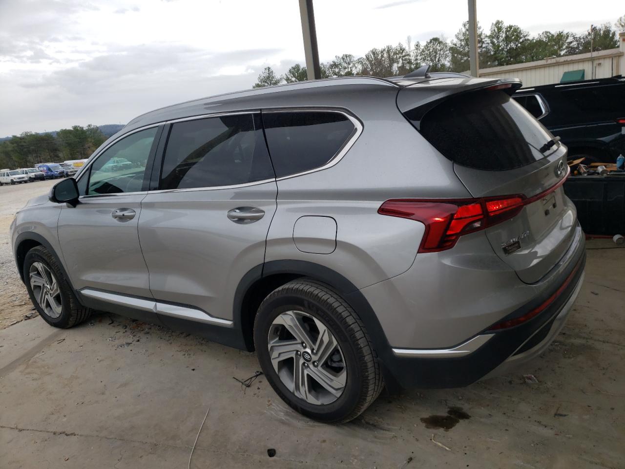 2022 Hyundai Santa Fe VIN 5NMS24AJ9NH427332 Copart auction photo, rejected repair damage thumbnail 2