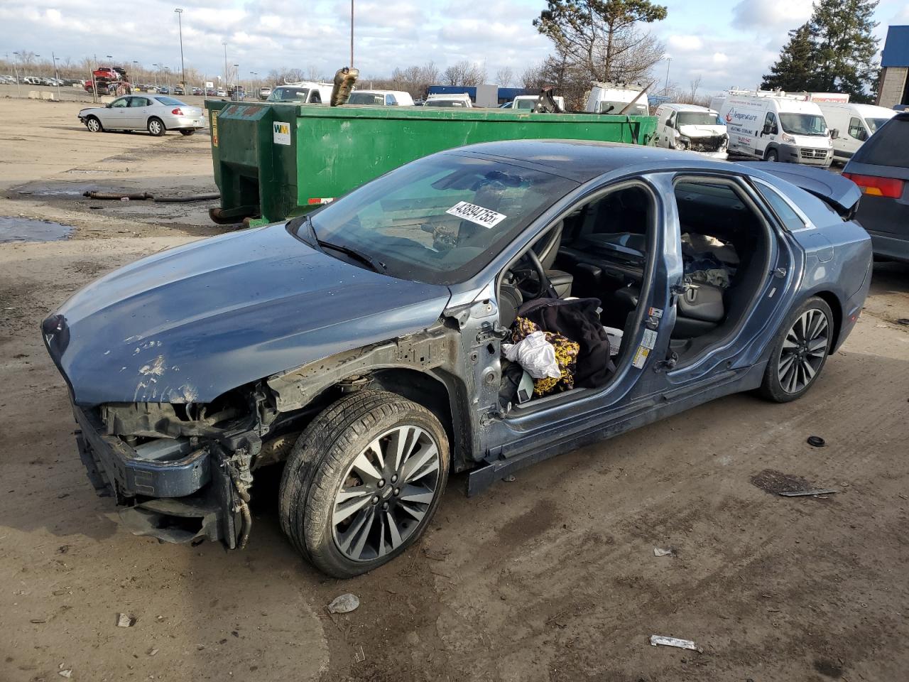 2018 Lincoln MKZ VIN 3LN6L5FC6JR607811