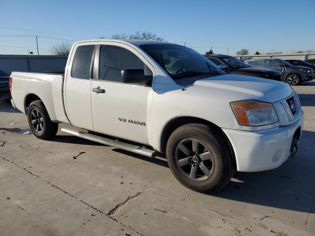 2008 Nissan Titan VIN 1N6BA06A68N345258 Copart auction photo, rear end / front end damage thumbnail 4