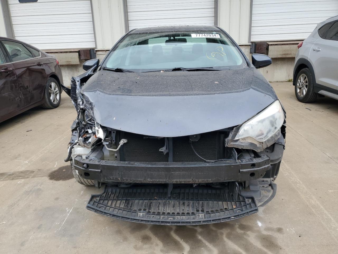 2016 Toyota Corolla VIN 5YFBURHE6GP508555 Copart auction photo, front end / minor dent/scratches damage thumbnail 5