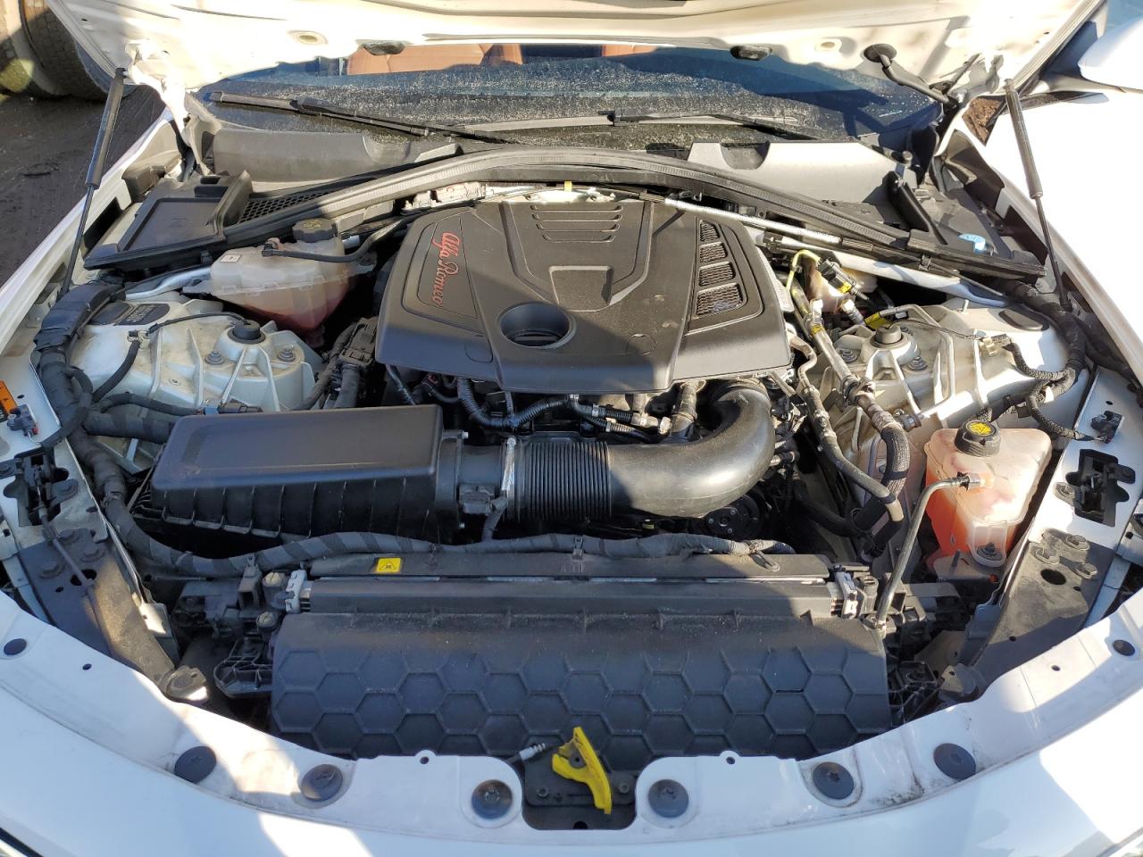 2017 Alfa Romeo Giulia VIN ZARFAEEN0H7544337 Copart auction photo, rear end damage thumbnail 11