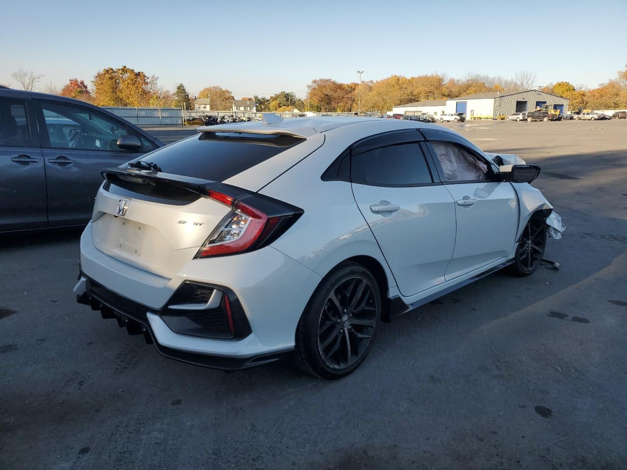 2020 Honda Civic VIN SHHFK7H41LU415420 Copart auction photo, front end damage thumbnail 3