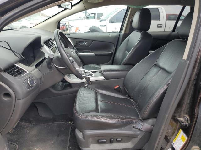 2013 Ford Edge VIN 2FMDK3JC0DBB86192 Copart auction photo, front end / side damage thumbnail 7