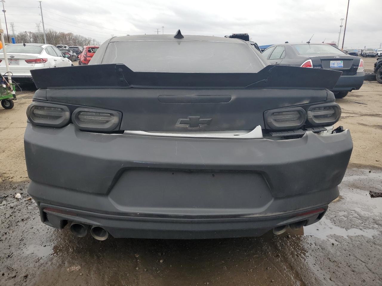 2022 Chevrolet Camaro VIN 1G1FF1R71N0105709 Copart auction photo, rear end damage thumbnail 6