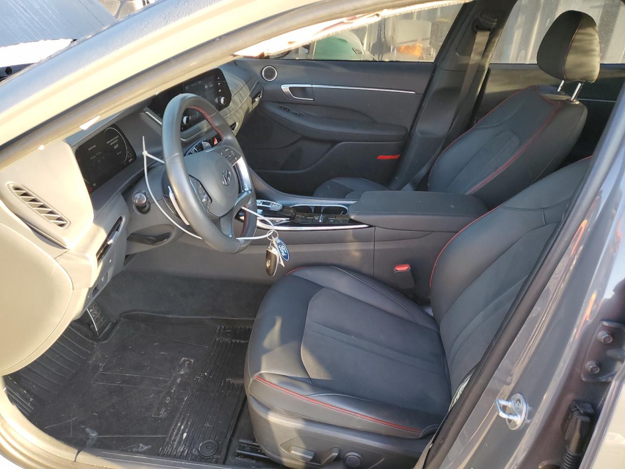 2021 Hyundai Sonata VIN 5NPEJ4J24MH069079 Copart auction photo, front end damage thumbnail 7