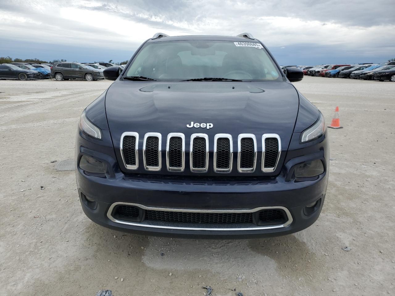 2015 Jeep Grand Cherokee VIN 1C4PJMDB0FW717308 Copart auction photo, side damage thumbnail 5