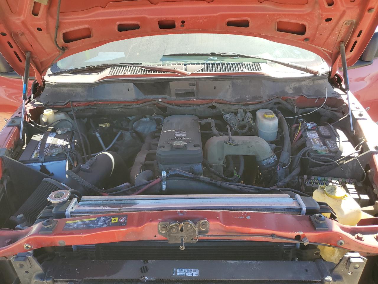 2005 Dodge RAM VIN 3D7KR28C95G863977 Copart auction photo, rear end / front end damage thumbnail 11