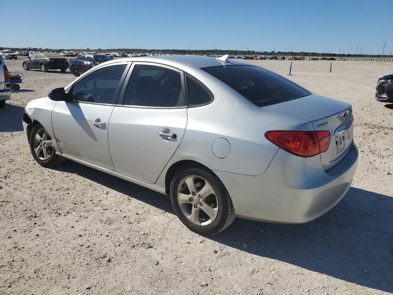 2010 Hyundai Elantra VIN KMHDU4AD0AU138304 Copart auction photo, front end / side damage thumbnail 2