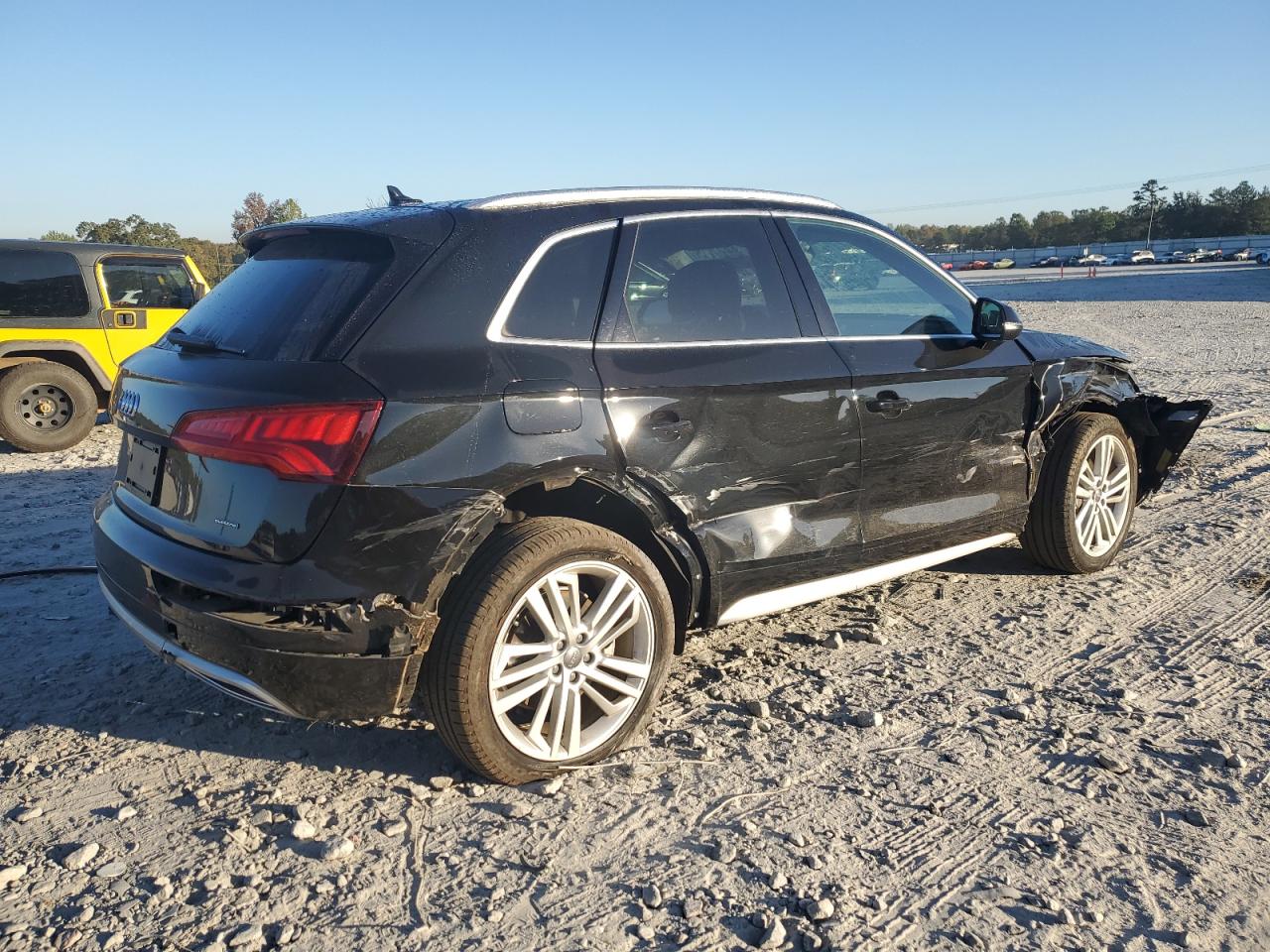 2020 Audi Q5 VIN WA1BNAFY9L2055076 Copart auction photo, all over damage thumbnail 3