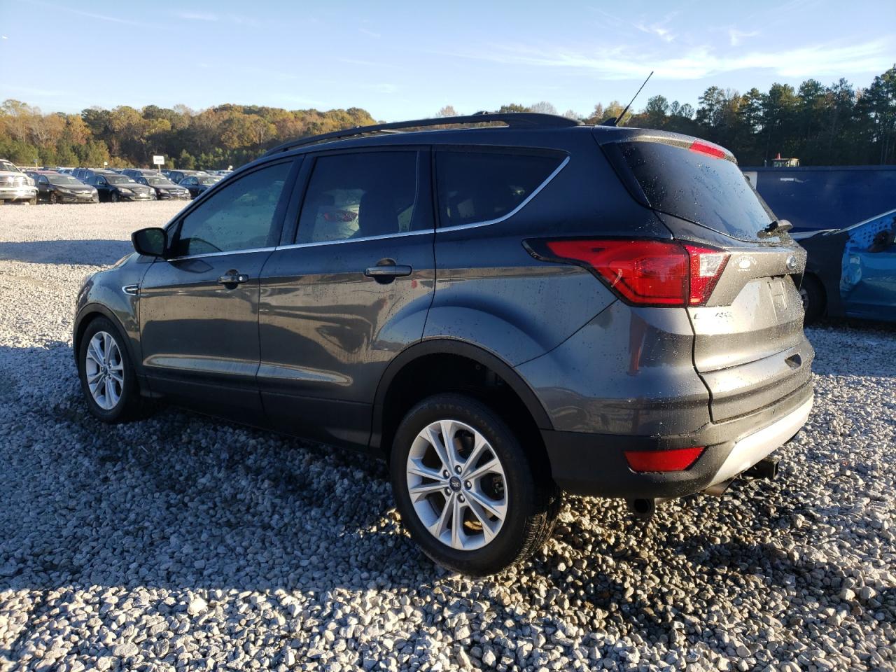 2019 Ford Escape VIN 1FMCU0HD7KUB93456 Copart auction photo, front end / rear end damage thumbnail 2