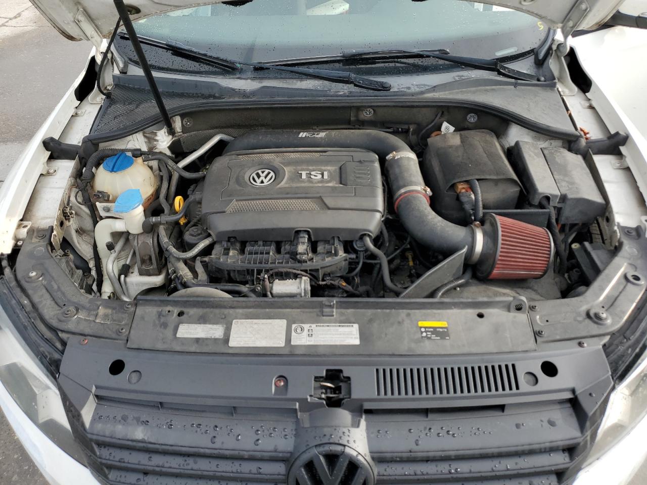 2015 Volkswagen Passat VIN 1VWAT7A33FC025766 Copart auction photo, side damage thumbnail 12