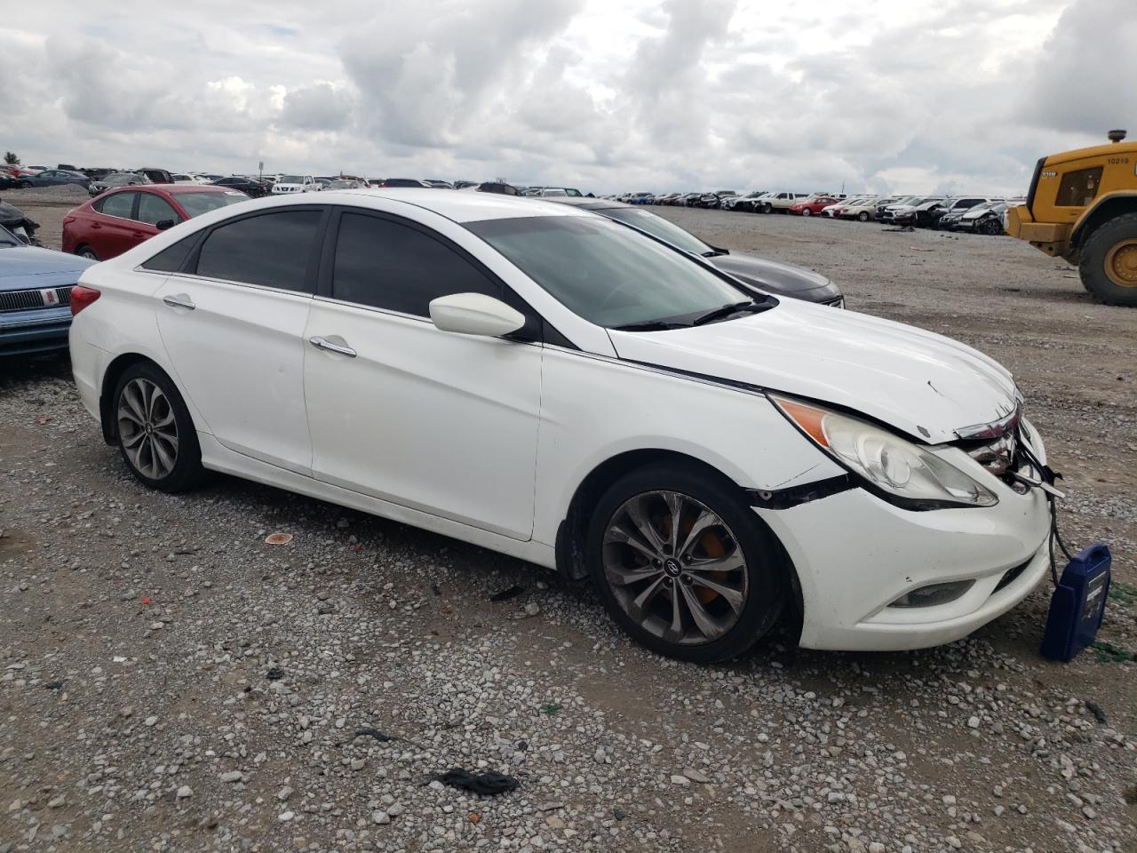 2013 Hyundai Sonata VIN 5NPEC4AB2DH776773 Copart auction photo, front end damage thumbnail 4