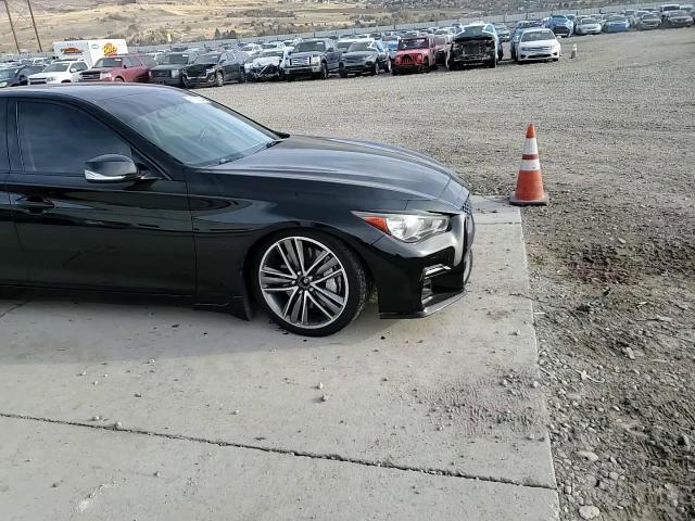 2014 Infiniti Q50 VIN JN1BV7AR1EM687766 Copart auction photo, front end damage thumbnail 10
