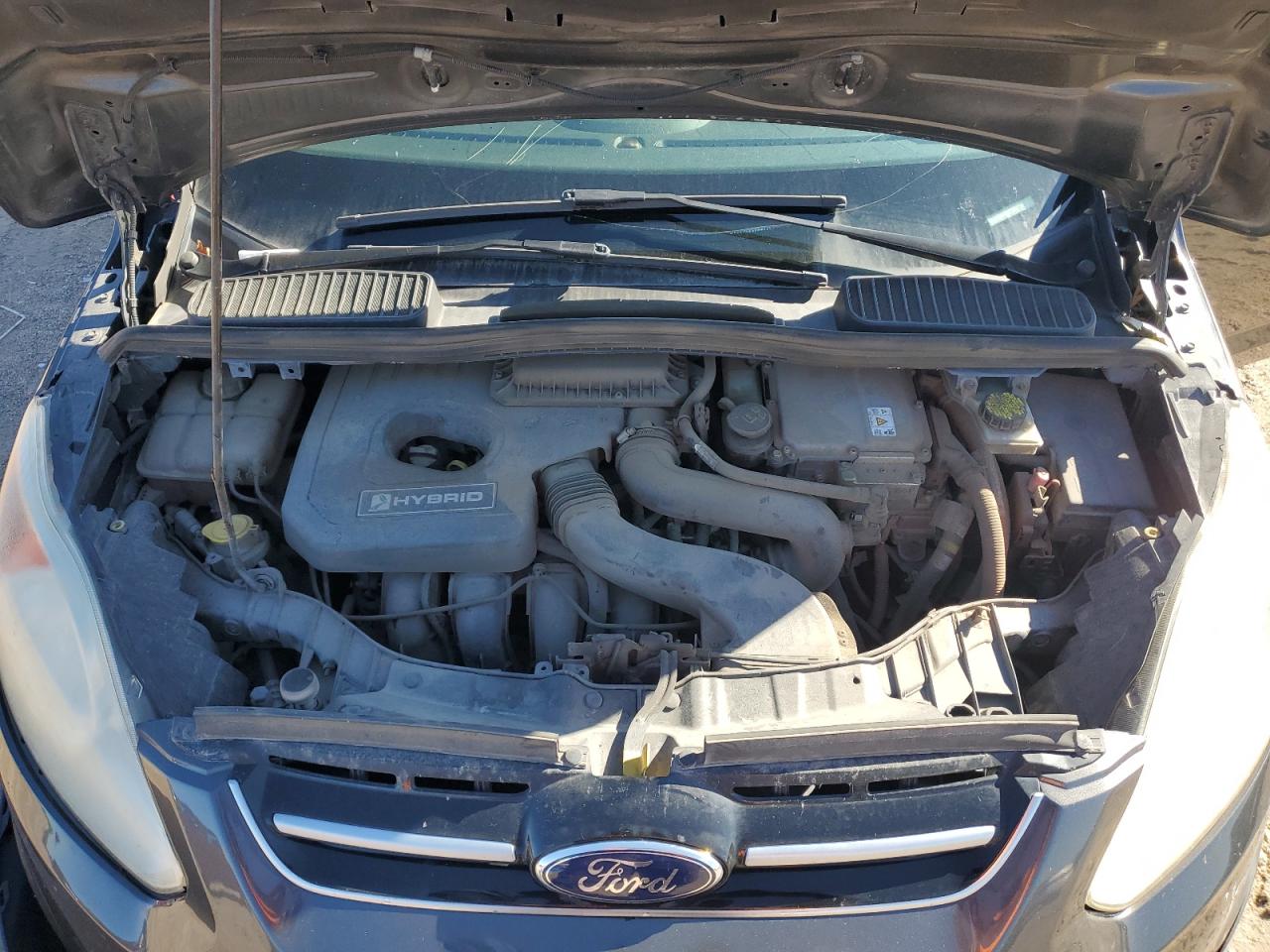 2016 Ford C-MAX VIN 1FADP5AU1GL111828 Copart auction photo, side / front end damage thumbnail 11