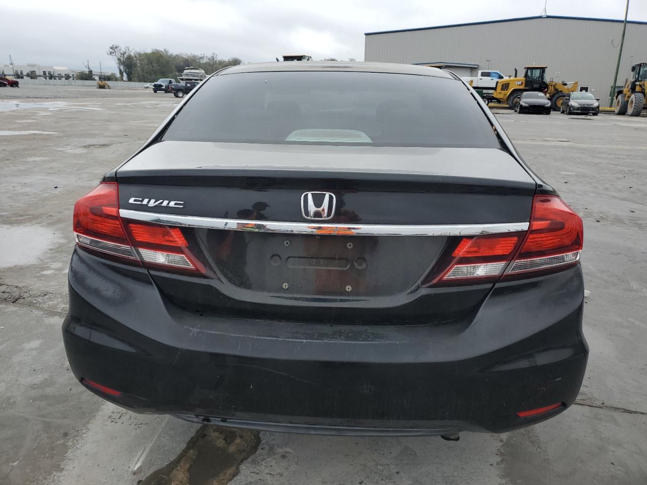2013 Honda Civic VIN 19XFB2F59DE007030 Copart auction photo, front end damage thumbnail 6