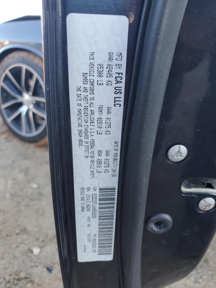 2017 Dodge Challenger VIN 2C3CDZFJ1HH502839 Copart auction photo, front end damage thumbnail 14