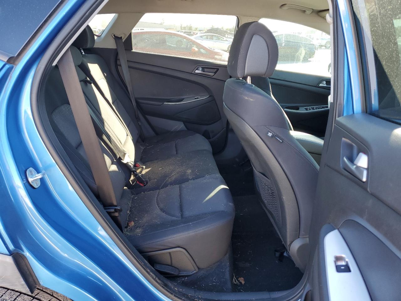 2017 Hyundai Tucson VIN KM8J33A23HU368587 Copart auction photo, front end / side damage thumbnail 11