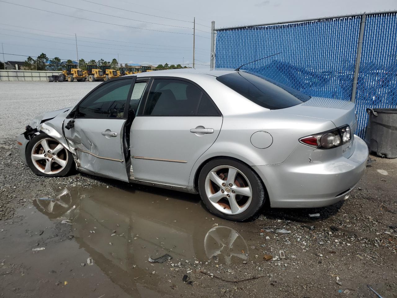 2008 Mazda 6 VIN 1YVHP80C185M02724 Copart auction photo, front end / side damage thumbnail 2
