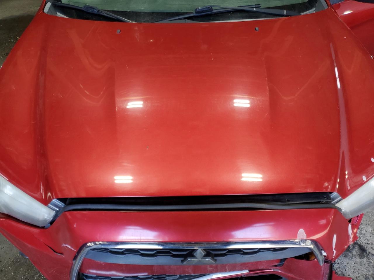 2014 Mitsubishi Outlander VIN 4A4AR3AU2EE004714 Copart auction photo, front end / vandalism damage thumbnail 12
