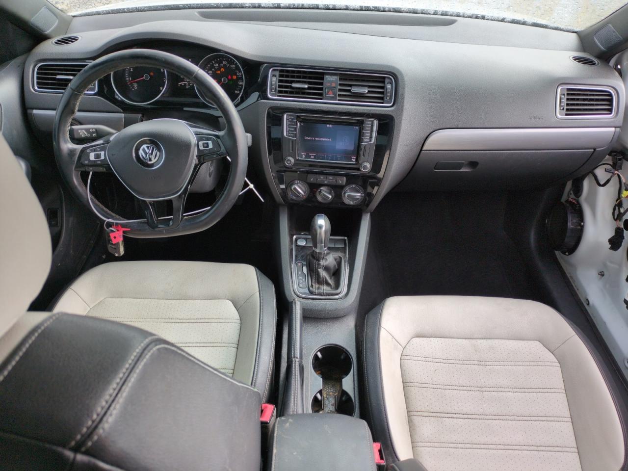2016 Volkswagen Jetta VIN 3VWD17AJ3GM241103 Copart auction photo, all over damage thumbnail 8