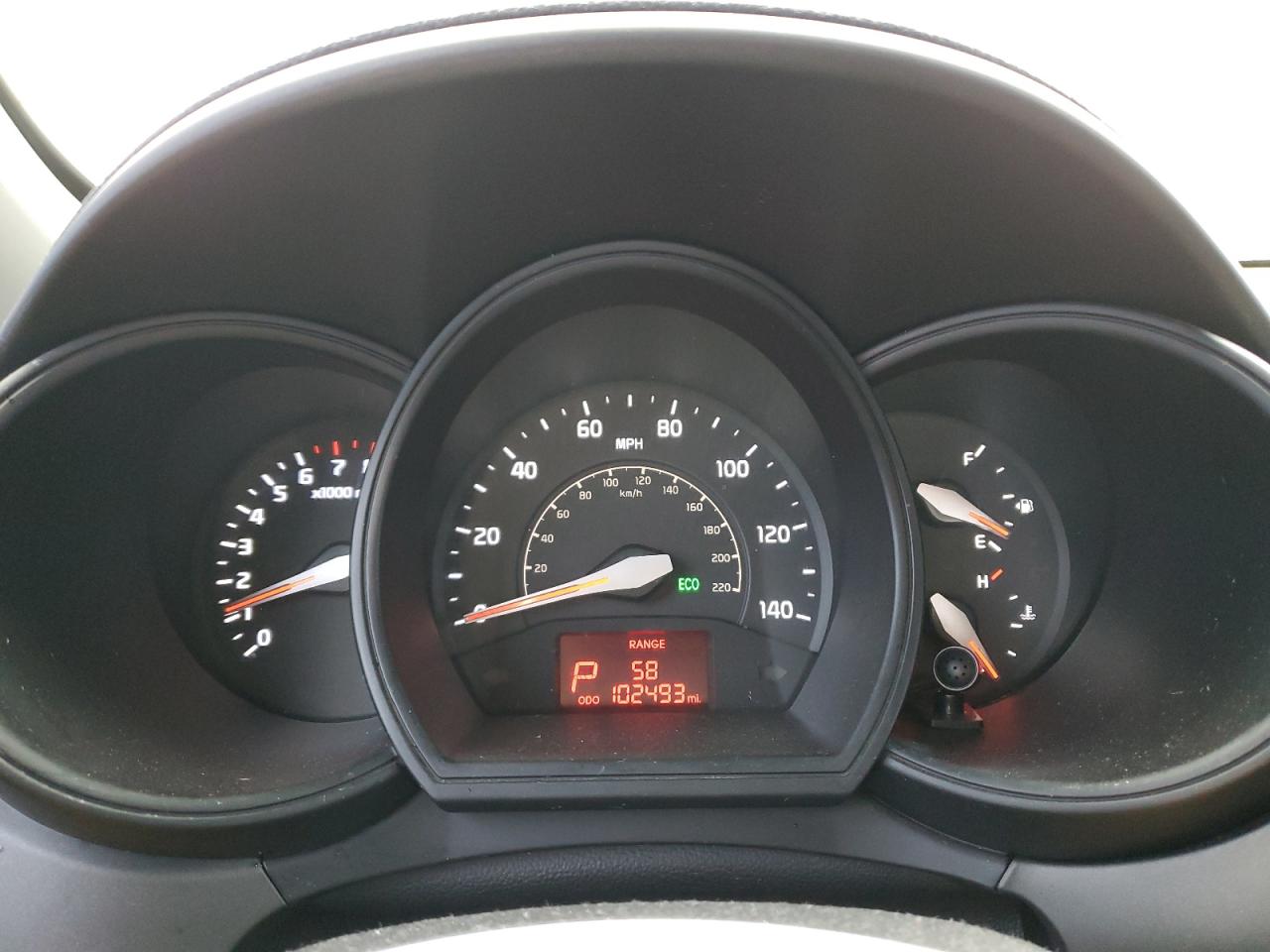 2014 KIA Rio VIN KNADN4A35E6388105 Copart auction photo, front end damage thumbnail 9