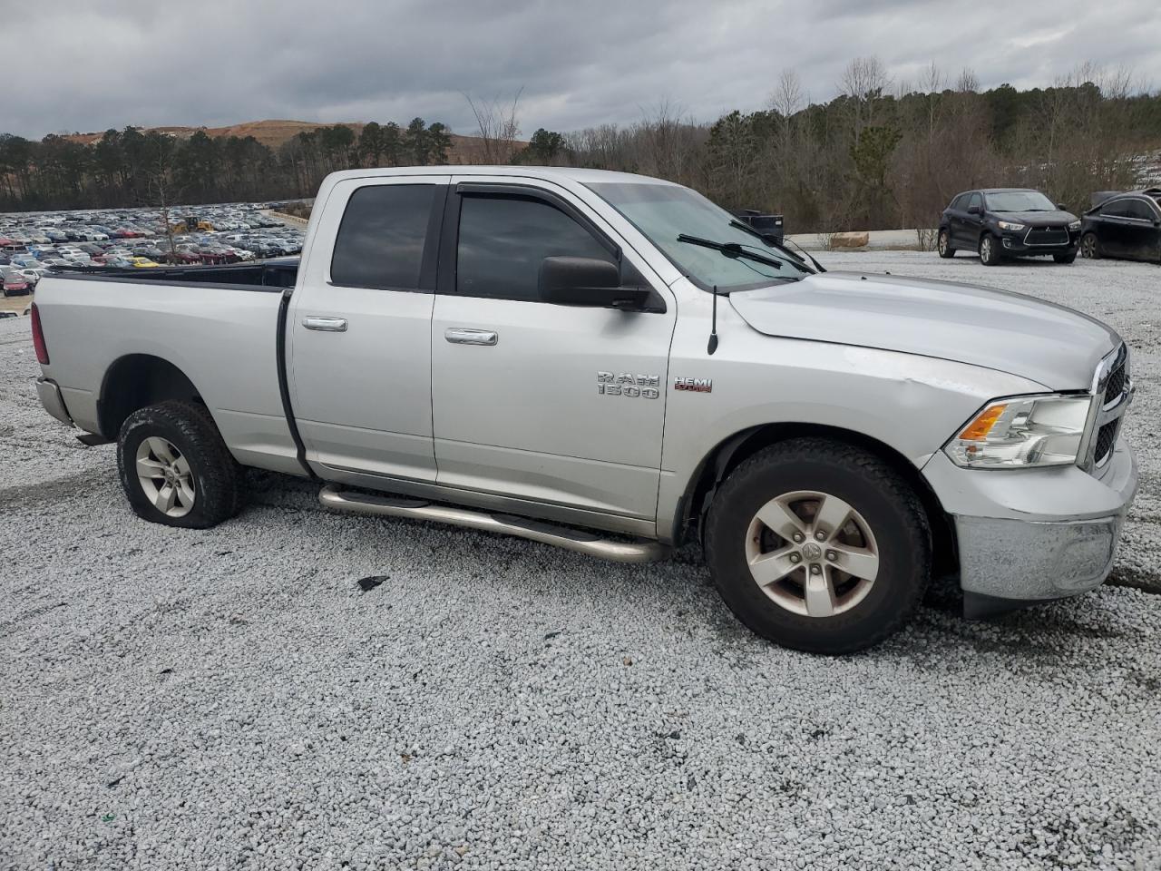 2014 RAM 1500 VIN 1C6RR6GT6ES324606 Copart auction photo, front end / rear end damage thumbnail 4
