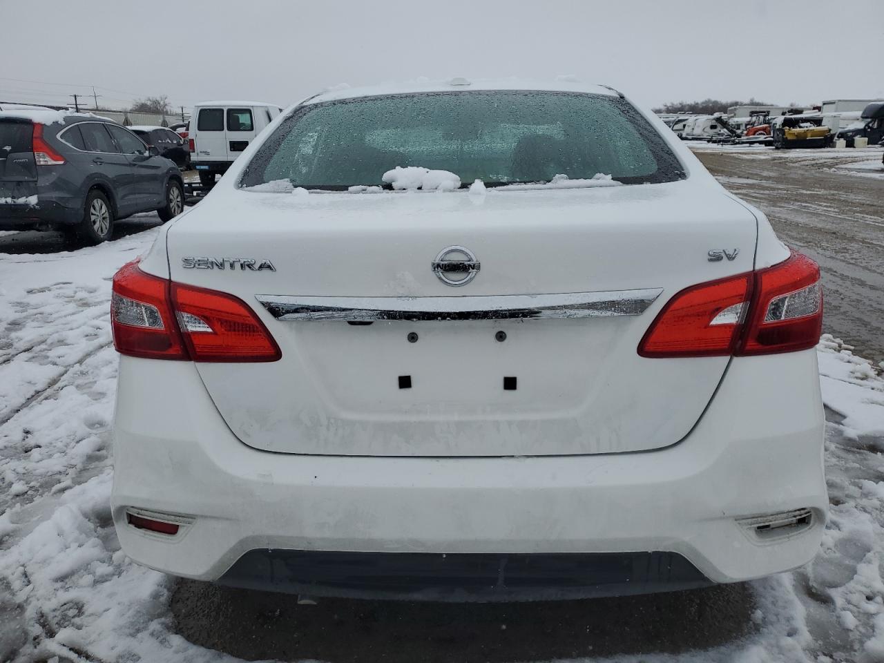 2019 Nissan Sentra VIN 3N1AB7AP4KY433836 Copart auction photo, front end damage thumbnail 6