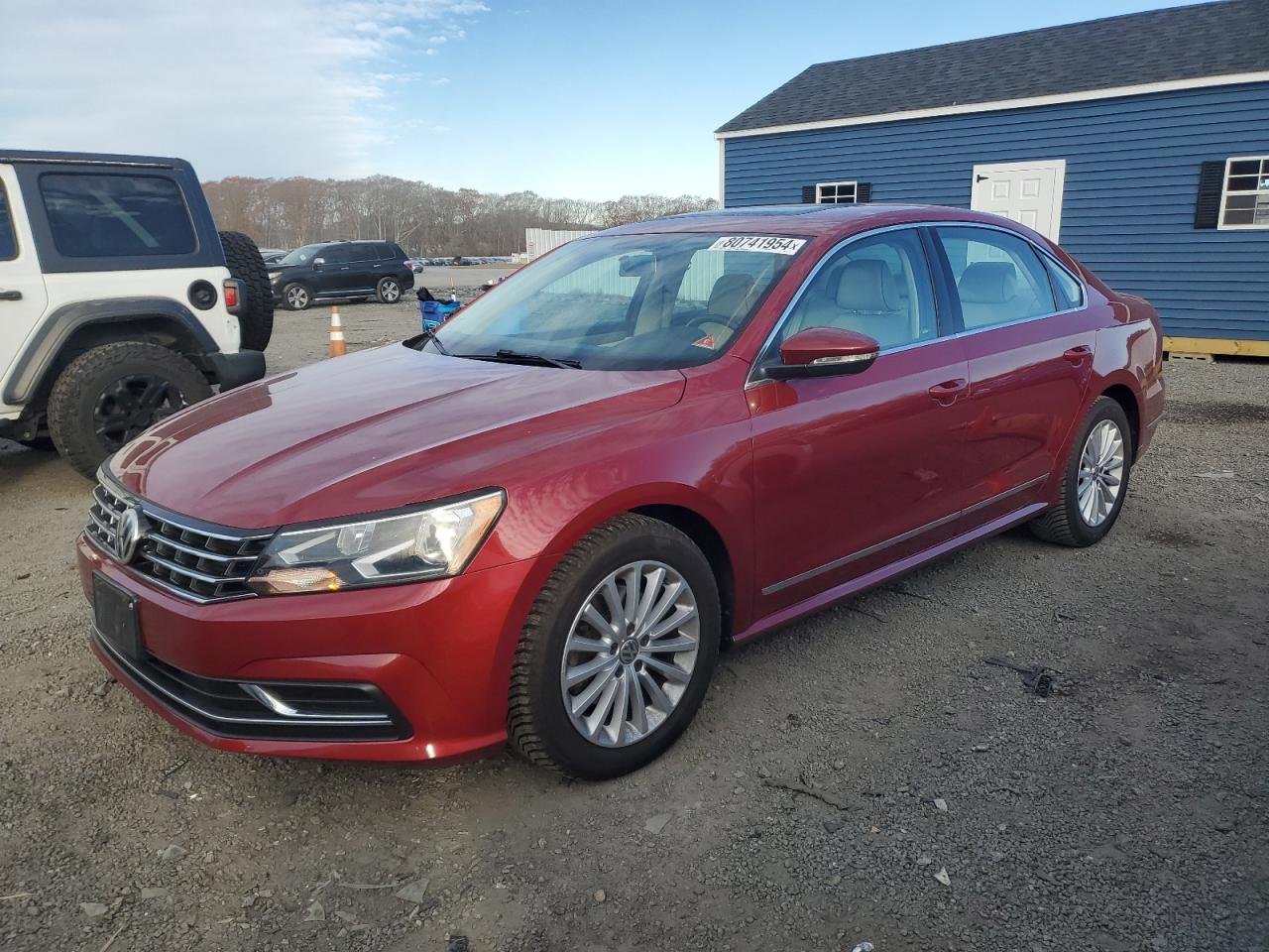 2016 Volkswagen Passat VIN 1VWBT7A37GC040289
