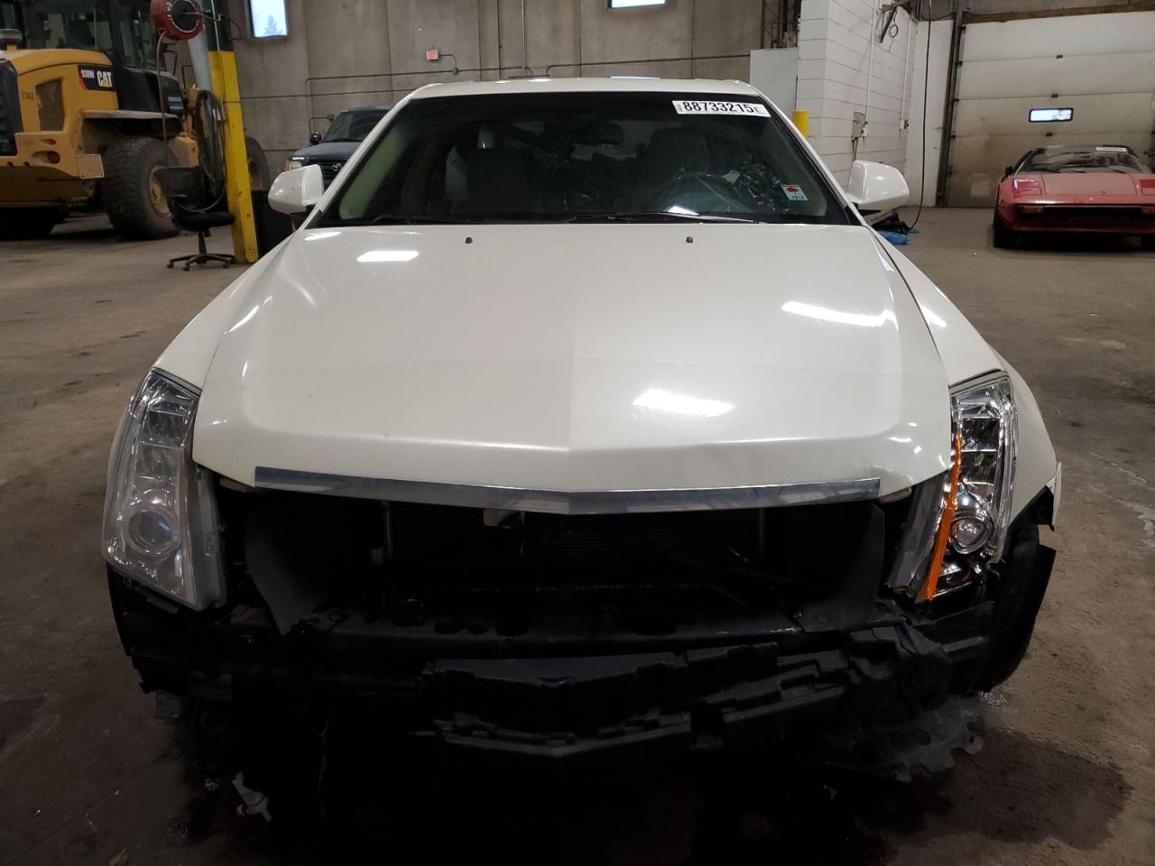 2009 Cadillac CTS VIN 1G6DT57V890136089 Copart auction photo, front end damage thumbnail 5