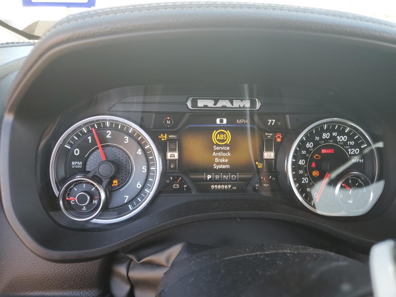2022 RAM 1500 VIN 1C6SRFJT4NN237957 Copart auction photo, front end / side damage thumbnail 9