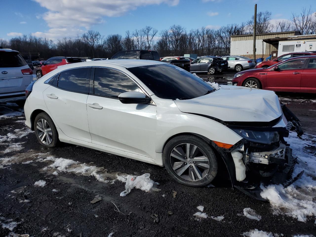 2020 Honda Civic VIN SHHFK7H31LU417045 Copart auction photo, front end damage thumbnail 4