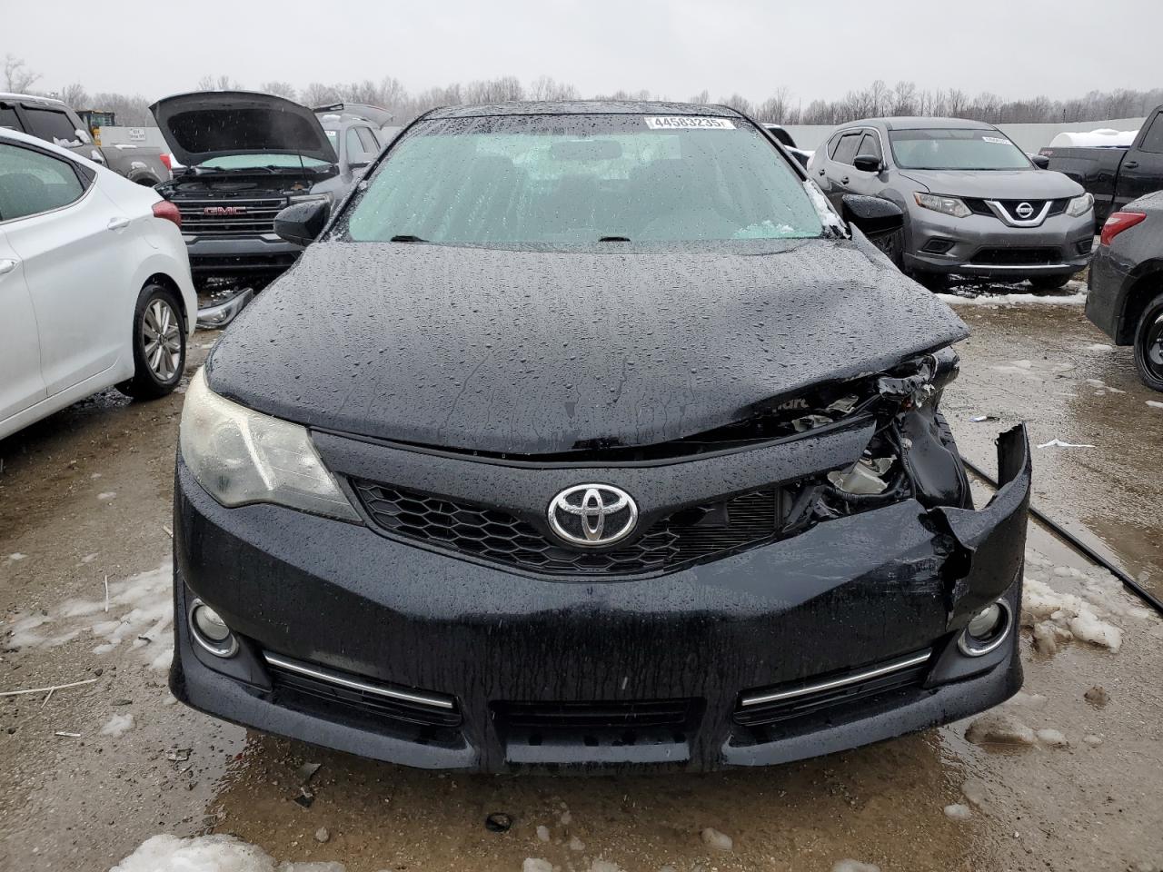 2013 Toyota Camry VIN 4T1BF1FK6DU277784 Copart auction photo, front end / rear end damage thumbnail 5