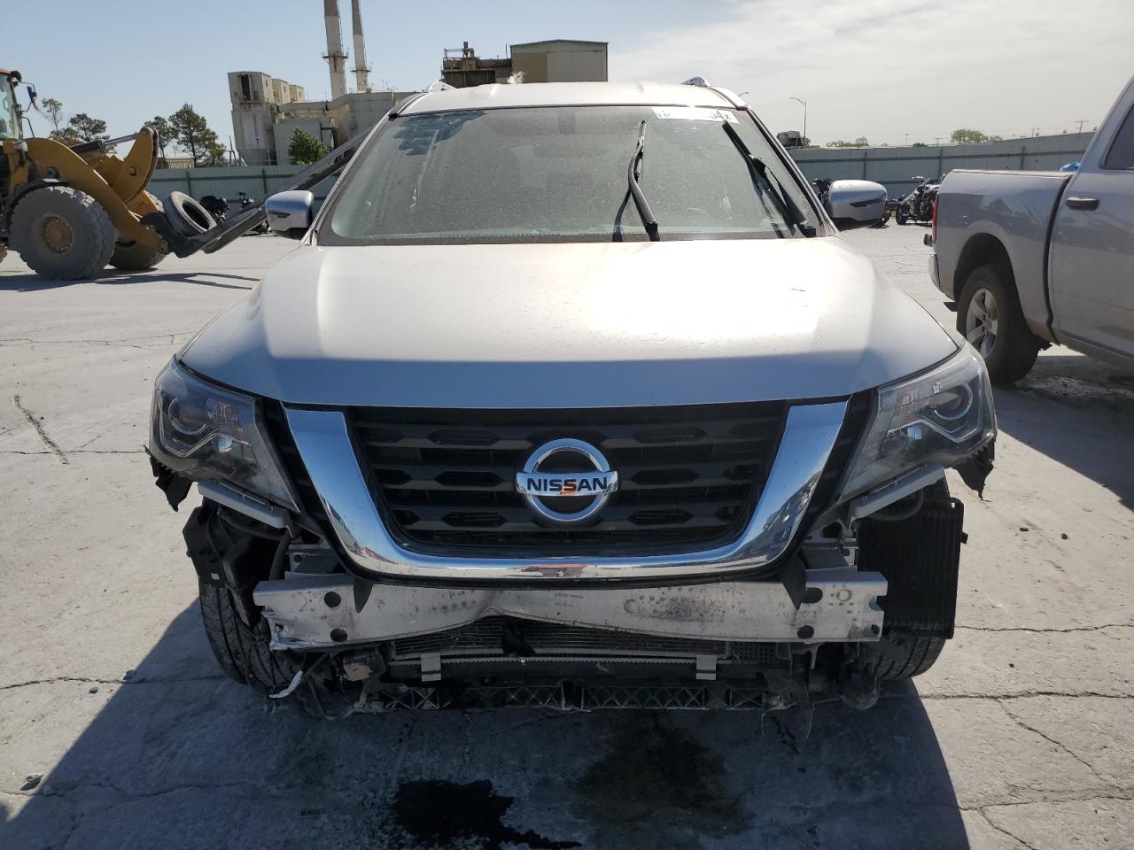 2020 Nissan Pathfinder VIN 5N1DR2BN6LC602198 Copart auction photo, front end / side damage thumbnail 5