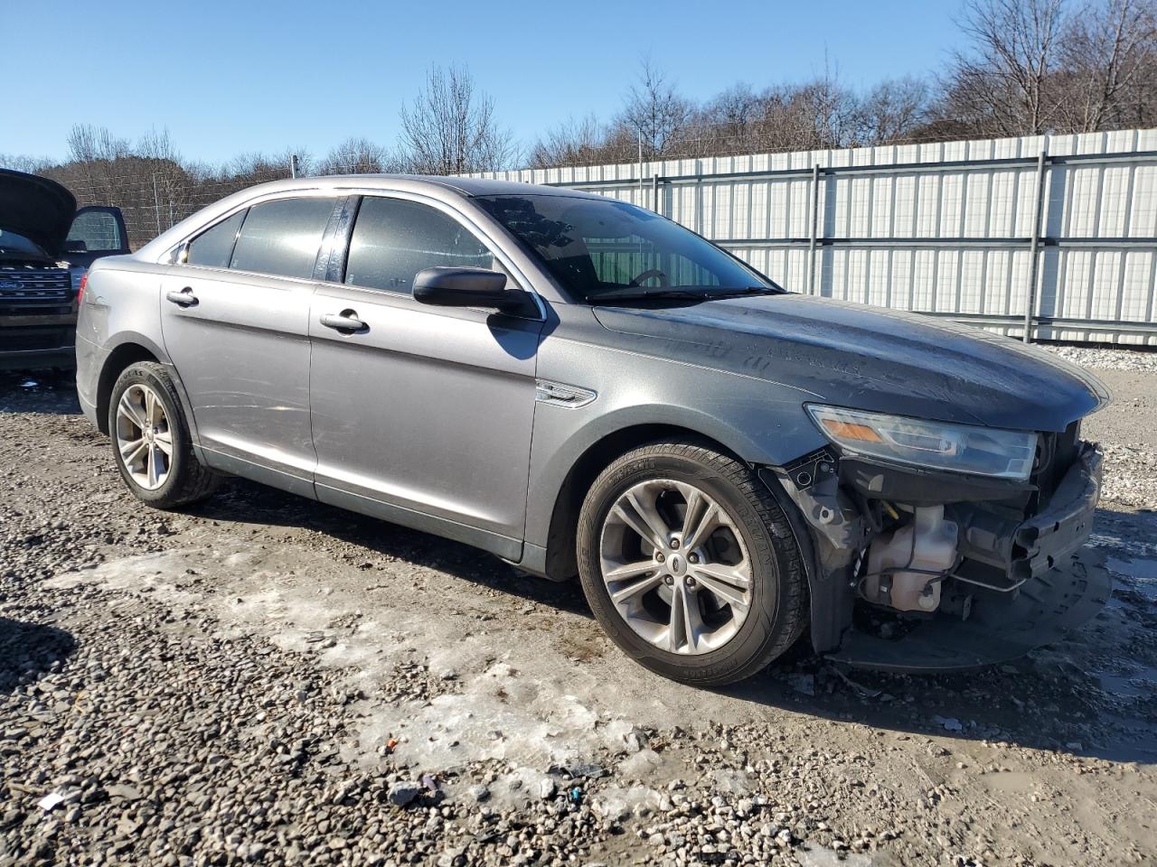 2014 Ford Taurus VIN 1FAHP2E85EG100768 Copart auction photo, front end damage thumbnail 4