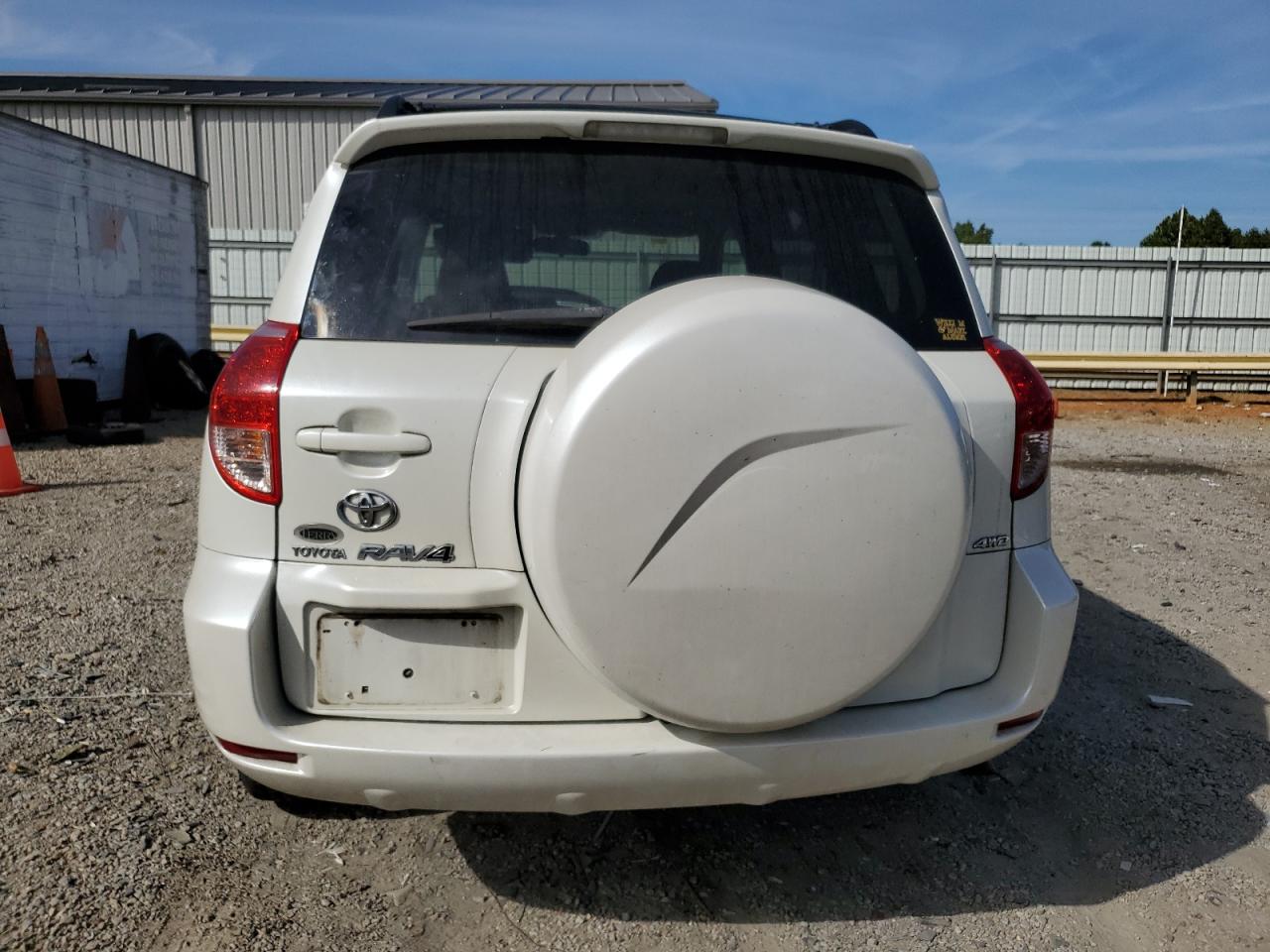 2007 Toyota RAV 4 VIN JTMBD31V375099290 Copart auction photo, front end / side damage thumbnail 6
