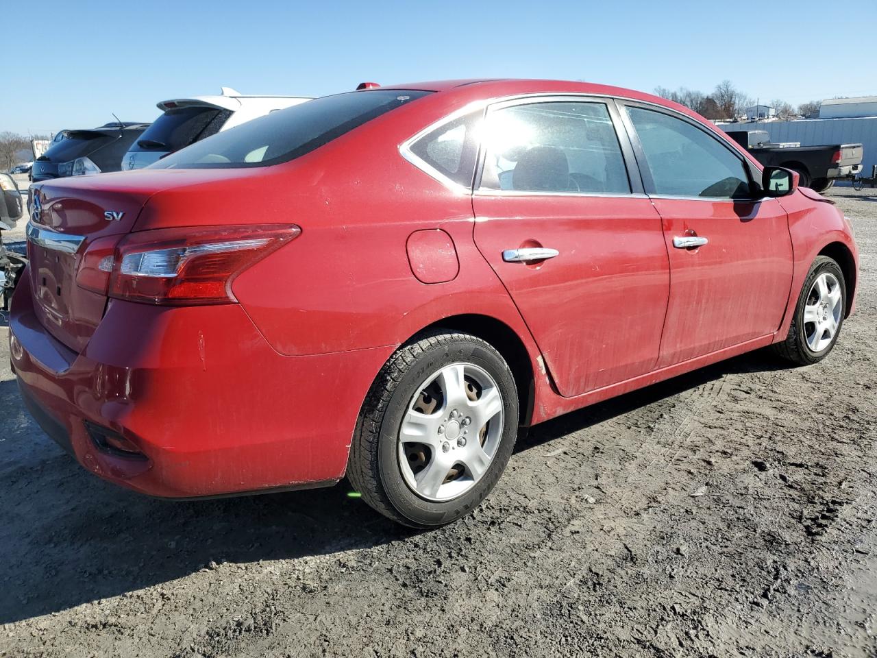 2017 Nissan Sentra VIN 3N1AB7AP0HL694337 Copart auction photo, front end damage thumbnail 3