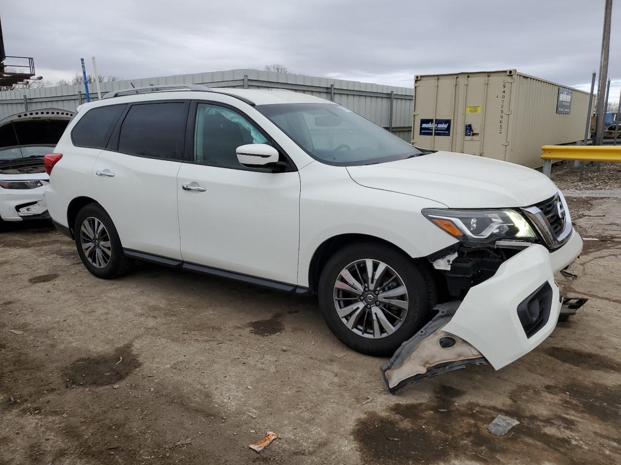 2018 Nissan Pathfinder VIN 5N1DR2MM4JC641244 Copart auction photo, front end damage thumbnail 4