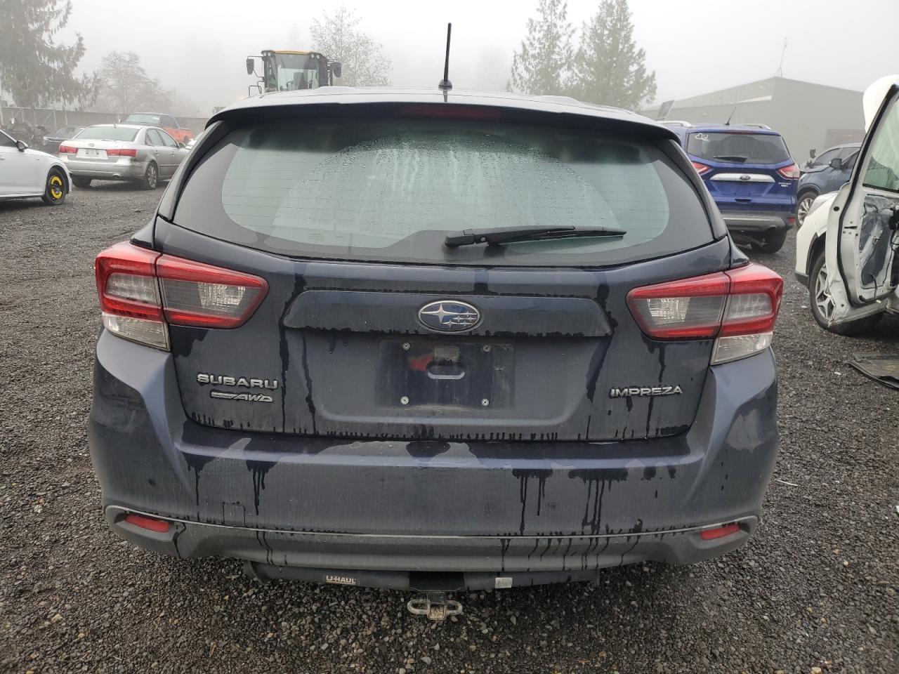 2020 Subaru Impreza VIN 4S3GTAB62L3711411 Copart auction photo, all over damage thumbnail 6
